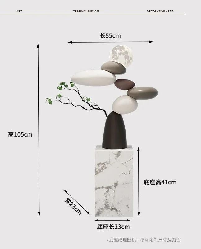 Pure natural operation of high-end indoor bedroom decorations Housewarming gift bedroom hallway decoration living room