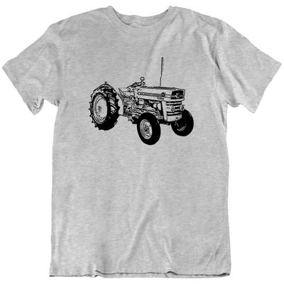 MF 135 Massey Ferguson Tractor, Agriculture Farming Machine T Shirt Tee Gift New Unisex T-Shirt