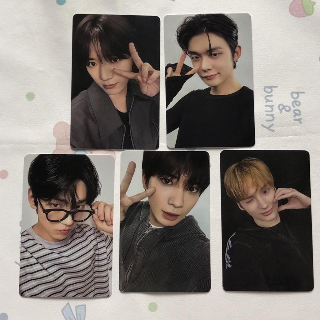 [USED] TXT LINE MUSIC Winner Play Music Trading Cards (5 Cards)