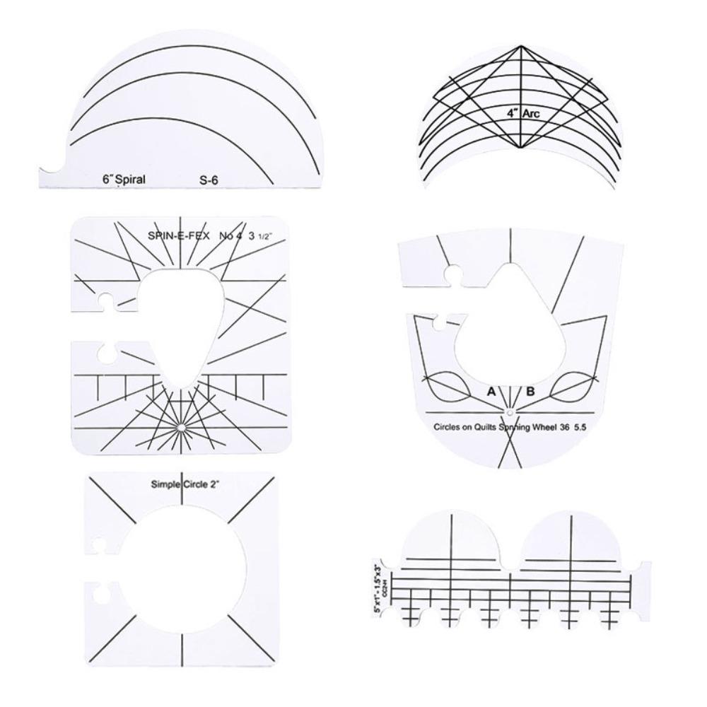DIY Quilting Tools Acrylic Quilter Ruler New Apparel Sewing Supplie