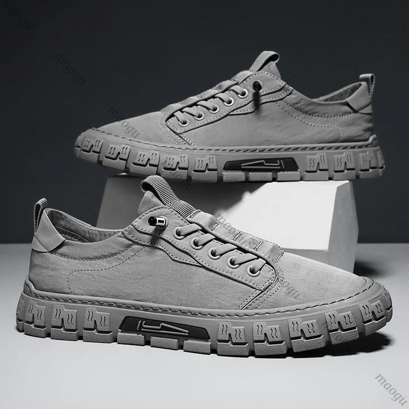 Shoes Man Fashion Casual Shoes for Men Outdoor Breathable Men's Sneakers Lace Up Walking Platform Vulcanized Mens Tennis Shoes
