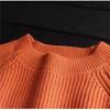 Sweater for Women Winter Thickened Pullover Warm Knitted Stretchy Long Sleeve Oversize Solid Jumper Sweater Tops