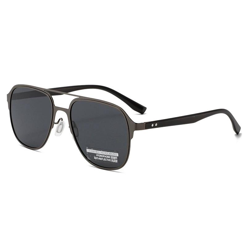 new double beam polygon pilot sunglasses for men high quality UV protection DS-9518