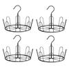 4Pcs Drying Storage Rack High Durability Shoes Organizer with Hook