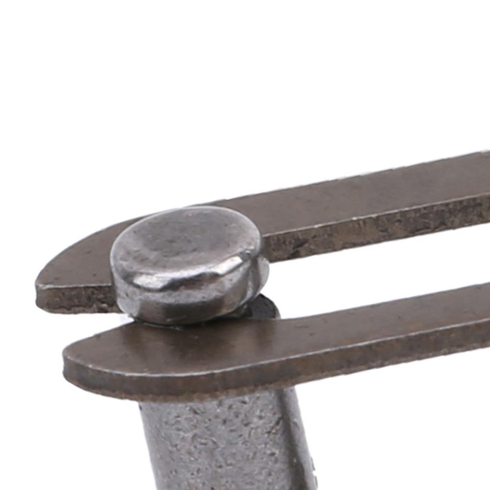 10Pcs Iron Chain Connecting Link Easy Installation Roller Chain Connecting Links Replacement Repair