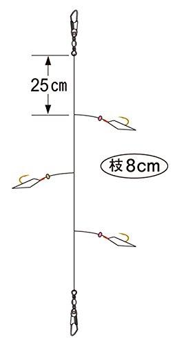 Gamakatsu Long Throw Sabiki 3 Hooks 2 Pairs S530 No.