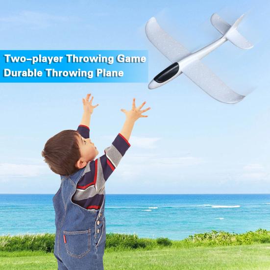 Kreatives Handwurf-Flugzeug Lustiges Outdoor-Spielzeug mit 2 Flugmodi Handwurf-Flugzeug für Kinder Bewegung und Spiel