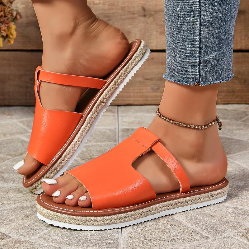 

2024 Модные популярные женские тапочки, летняя верхняя одежда высокого качества, универсальная повседневная пляжная женская обувь Zapatillas Mujer 43 оранжевый