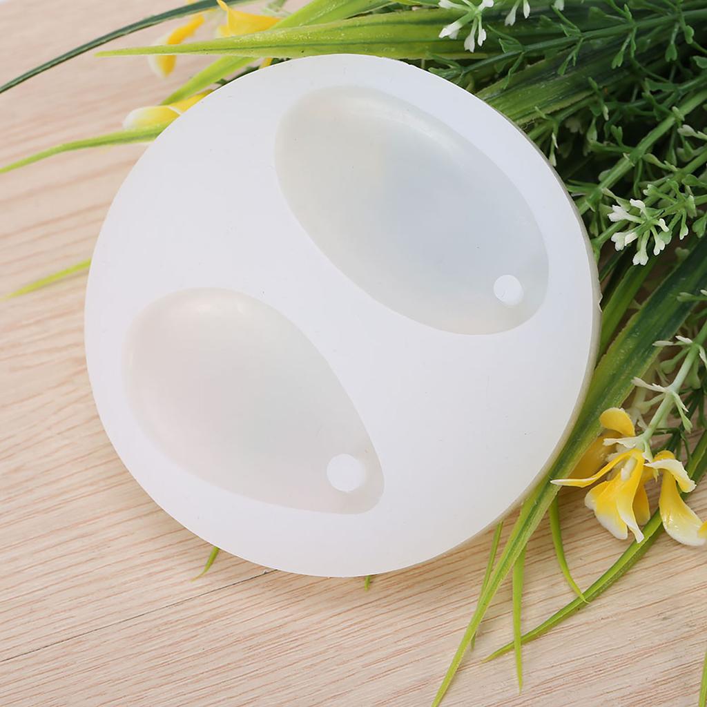 1Pcs Time Gem Oval Silicone Jewelry Making Mould   Pendant Mold, Resin Craft Tool for Earrings, Necklaces, Key Chains and Room Decor