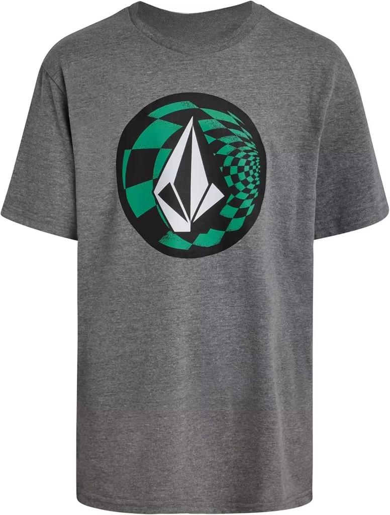 Retro Psychedelic Kaleidoscope Volcom Surfing Sports Trendy Brand Tshirt Cotton Graphic Tee Unisex Unisex Summer Streetwear
