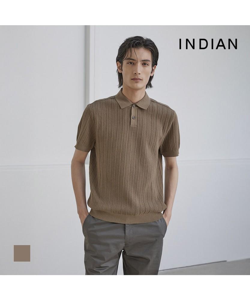 INDIAN [26 New Arrival] 3D Knit Polo Knit_Miubs6M2396