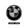 For BMW E39 E46 E90 E91 F30 F31 G20 E39 E60 E61 F10 F11 G30 G31 G60 F01 Valve 45/74/82mm Car Front Hood Emblem Rear Trunk Badge SU5