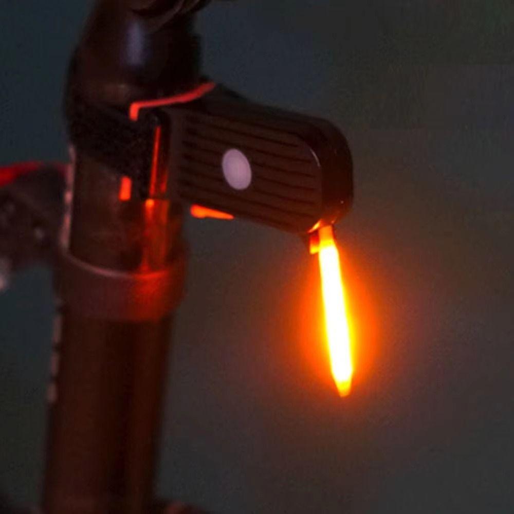 Multifunctional Charging Bike Taillights Foldable Bicycle Rear Light LED Cycling Rear Lamp  Outdoor