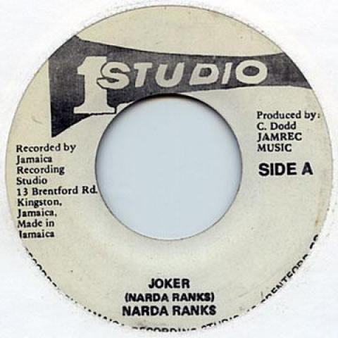 

7inch Record NARDO RANKS - Joker / All Dem Girls Studio One 1997 Jamaica Reggae, Ska & Dub
