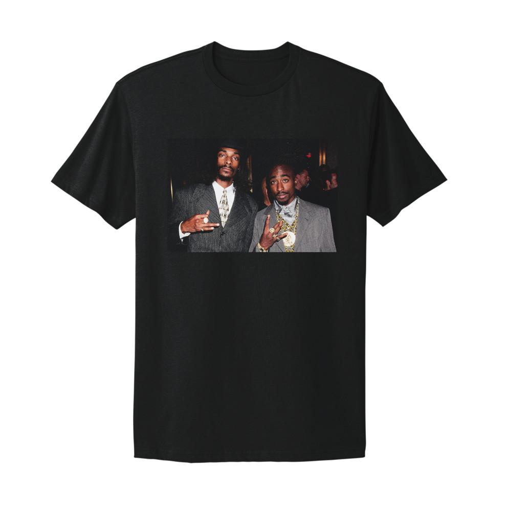 2Pac and Snoop Dog Unisex T-Shirt, Tupac Shakur and Snoop Dog Merch Unisex T-Shirt XXXXL
