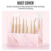 8 Holes Eyelash Extension Tweezers Rack Acrylic Tweezers Display Stand  Eyelash Display