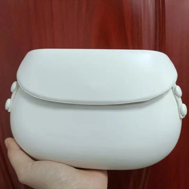 Candy Color Women's Saddle Shoulder Bag Casual Portable Female Small Clutch Handbags Sweet Fashi Ladies Purse Crossbody Bags