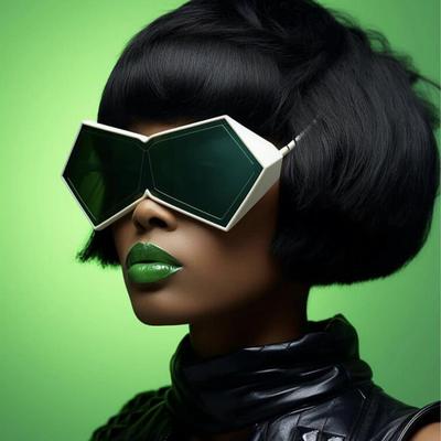 Oversized Big Frame Irregular Pentagon Sunglasses Women For Men Luxury Brand Designer Vintage Sun Glasses Cyberpunk Shades