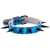 Holographic Spiked Choker Rave Festival Fashion Choker Holo Hologram Collar Pastelgoth Rainbow Jewelry