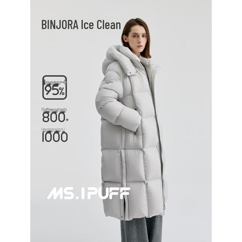 

Bingjie Women s Long 95% Down Puffer Jacket J5400DI90 M