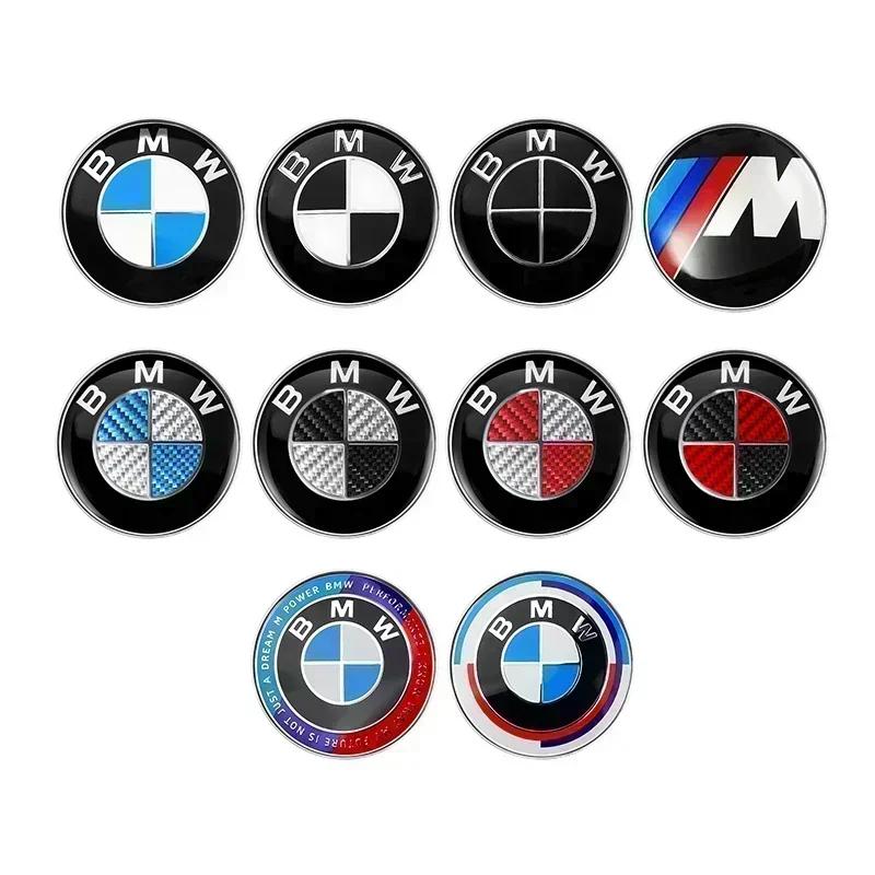 4 buc 68mm Capac Central Roată Mașină Siglă Emblemă Butuc Capac Jantă Pentru BMW E46 E38 E60 E90 E93 F20 F30 X3 X5 Albastru Alb Negru Aniversare