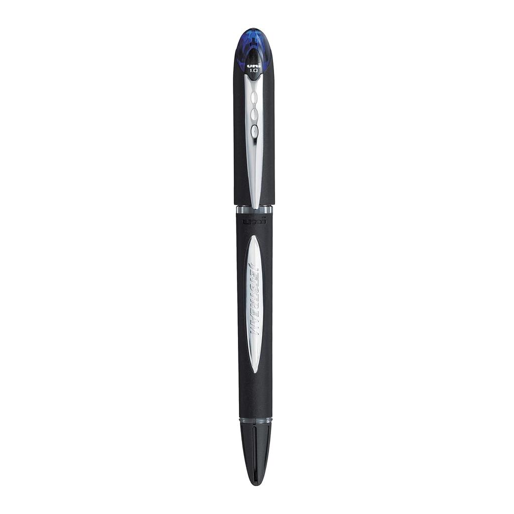 uni-ball Jetstream SX-210 1.0mm Roller Ball Pen Pack of 3 Blue, Black & Red Ink for Office, Home & School