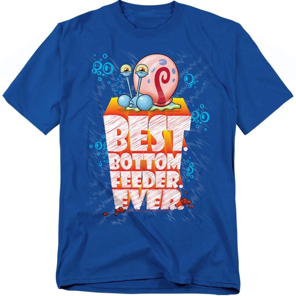SPONGEBOB SQUAREPANTS BEST BOTTOM FEEDER Licensed Adult Graphic Tee Shirt SM-5XL L
