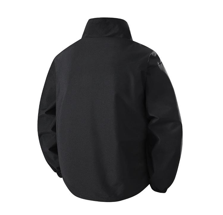 Herren Wende-Plaidjacke - Herbst/Winter Winddicht, Baseballjacke im japanischen/koreanischen Stil