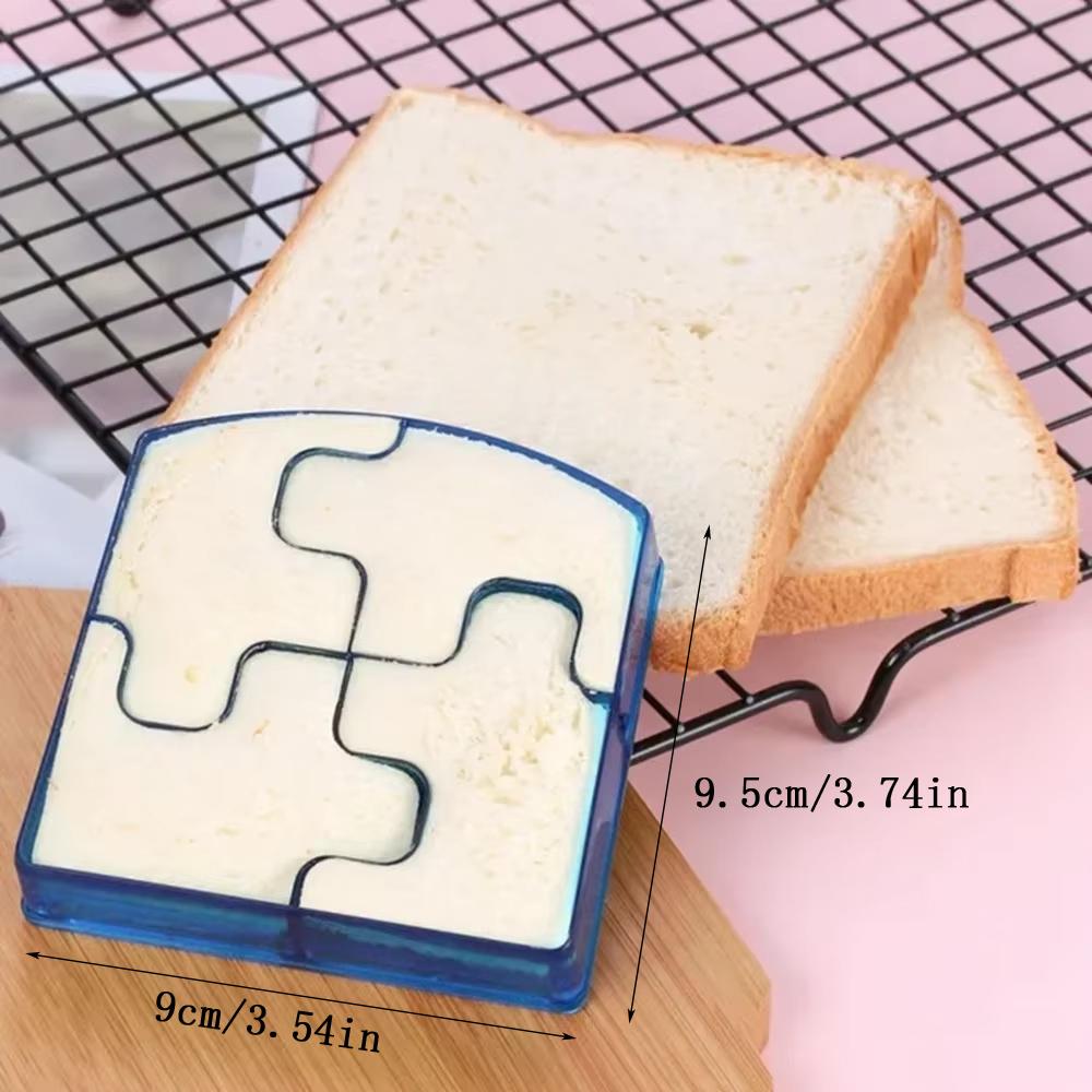 Sandwich and Cookie Cutter Set for Kids Fun Shape Bread Crust Removers Heart Dinosaur Star and More for Snacks and Baking Tools