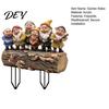 Metal Ground Stakes Six Dwarfs Garden Stake, 2D Acrylic Yard Art Fairy Tale Decoration for Holidays Decoration, Waterproof Outdoor Sign Lawn