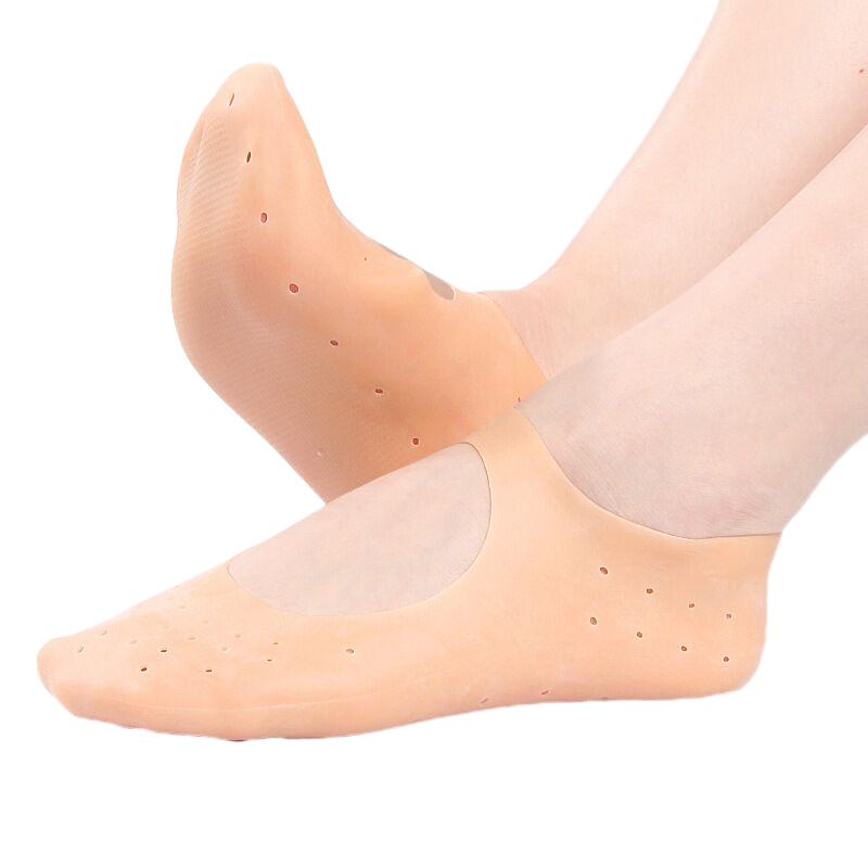 1 Paar S/L Spa Silikonsocken Feuchtigkeitsspendende Gel Bootssocken Verhindern Fußtrockenheit Rissige Tote Haut Entfernen Fußpflege Werkzeuge