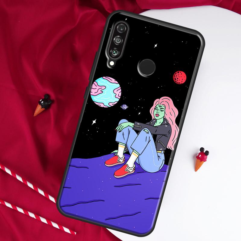 Hippie Grunge Art For Huawei Nova 10 SE 9 5T 12s 12i 11i Y91 Y90 Y60 Y70 Y72 Y61 P20 P30 P40 Lite P60 Pro Case