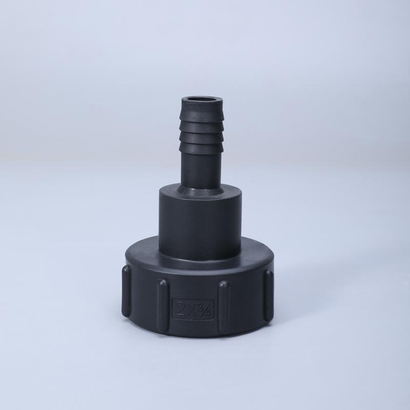 IBC Tank Adapter Inlet 60mm Coarse thread to 1/2" 3/4" 1" 2 inch Hose black Pipe Connector Garden Lawn Tap Accessories