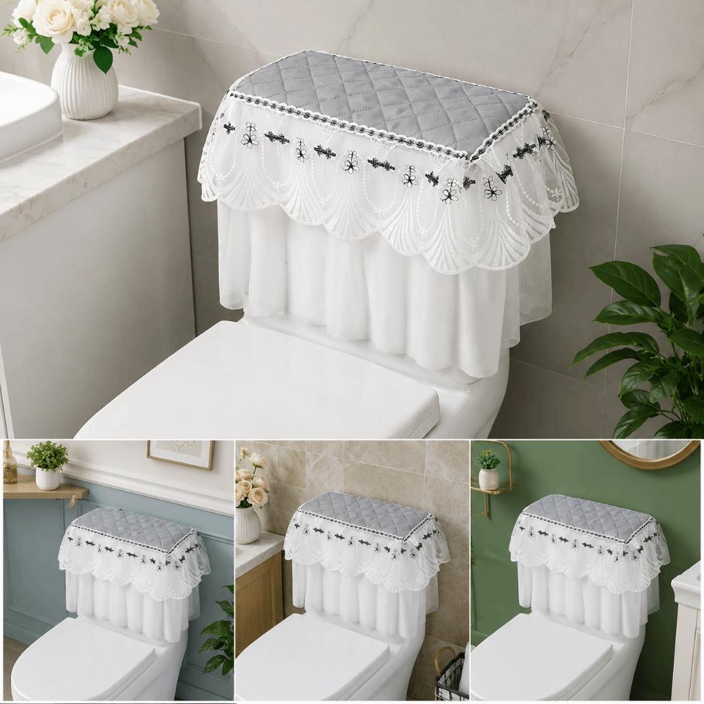 Court Style Toilet Water Tank Cover Vintage Toilet Closestool Cover Toilet Cover Home