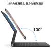 Magic Keyboard GOOJODOQ iPad Pro Inch Smart Keyboard iPad Pro Compatible with 2018 3rd 4th 5th Generation with Trackpad Case 7 Color Backlight