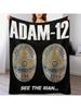 ADAM 12 Throw Blanket Fashion Sofas Soft Plush Plaid Cute Retros Blankets