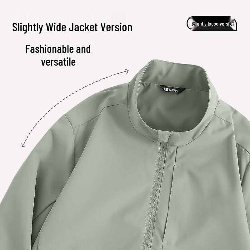 Jeanswest Men's Casual Stand-Collar Jacket
