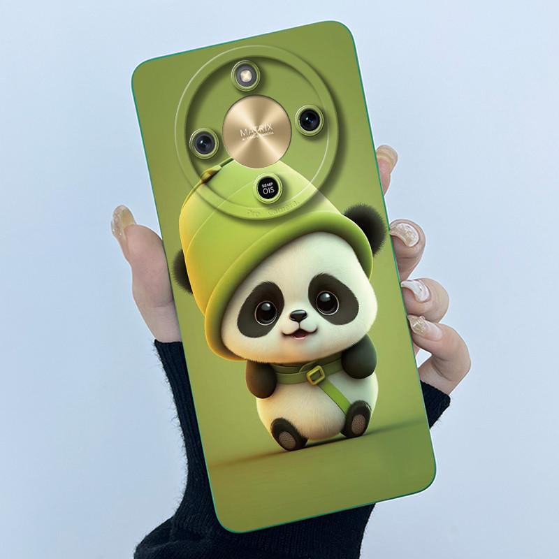 For Honor X9d 5G Case MTN-NX1 Fashion Simplicity Oil Painting Floral Silicone Soft Phone Casing New Design Shockproof Back Cover