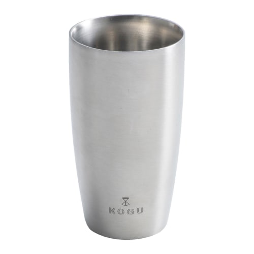 KOGU Coffee Kogu Double-Walled Tumbler, 330ml [Made In Japan]. This Durable, Double-walled Mug Keeps Your Drink Cool. Perfect for Outdoor Activities,