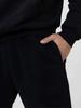 Popular Solid Color Embroidered Fleece Oversize Couple Hoodie Casual Loose Sweatpants Set