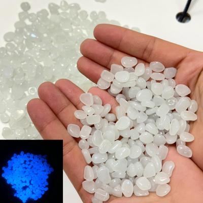 5-8mm Svítící oblázky: Fluorescenční dlažební kostky pro zahradu, akvárium a terénní úpravy
