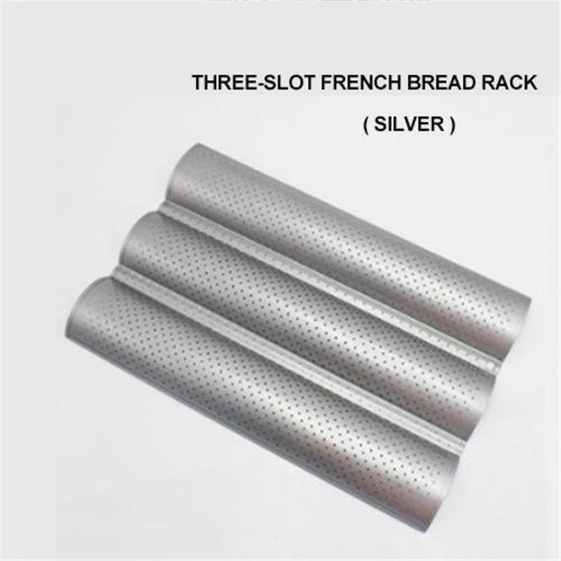 Non-Stick Bread Pans Baking Tray 2/3/4 Loaf Baguette Mold Loaves Wave Baker Baguette Pan Bakeware Baking Tray