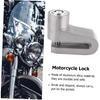 Balacoo Motorradzubehör 1 Stück Scheibenbremsenschloss Bremsschloss Motorrad Fahrradschloss Scheibenbremsenschloss für Fahrrad Bremsschloss Zubehör Roller Aluminium