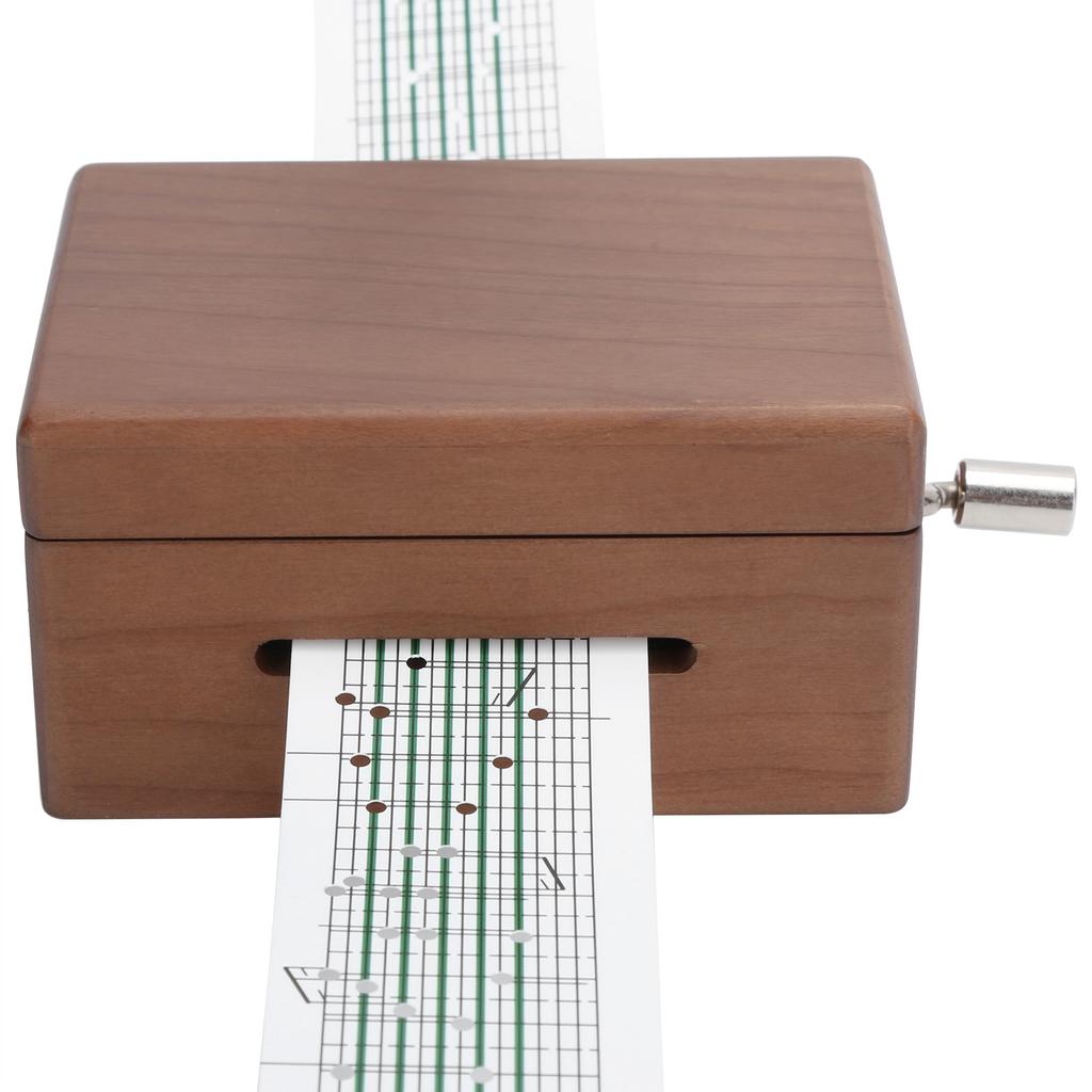 Paper Strip DIY Music Box Handcrank Musical Box Gift Boys Girls Children Birthday Christmas