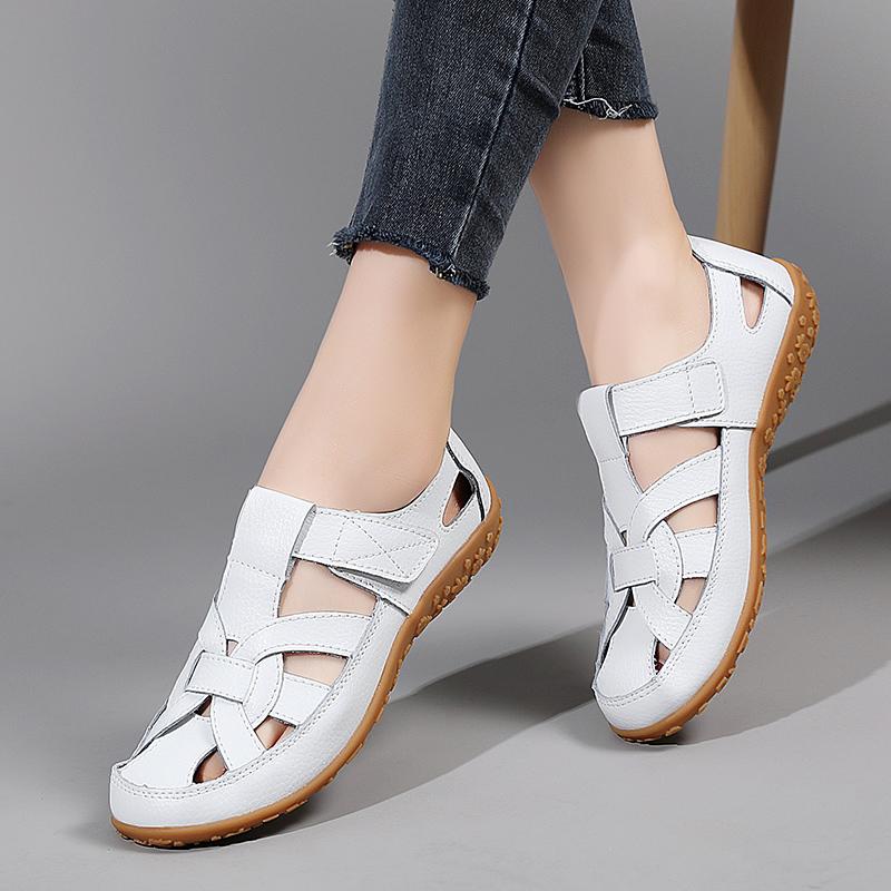 35-43 Summer Women's Large-size Sandals Breathable Closed-toe Sandals Casual Shoes Sports Sandals Sport Sandals Women