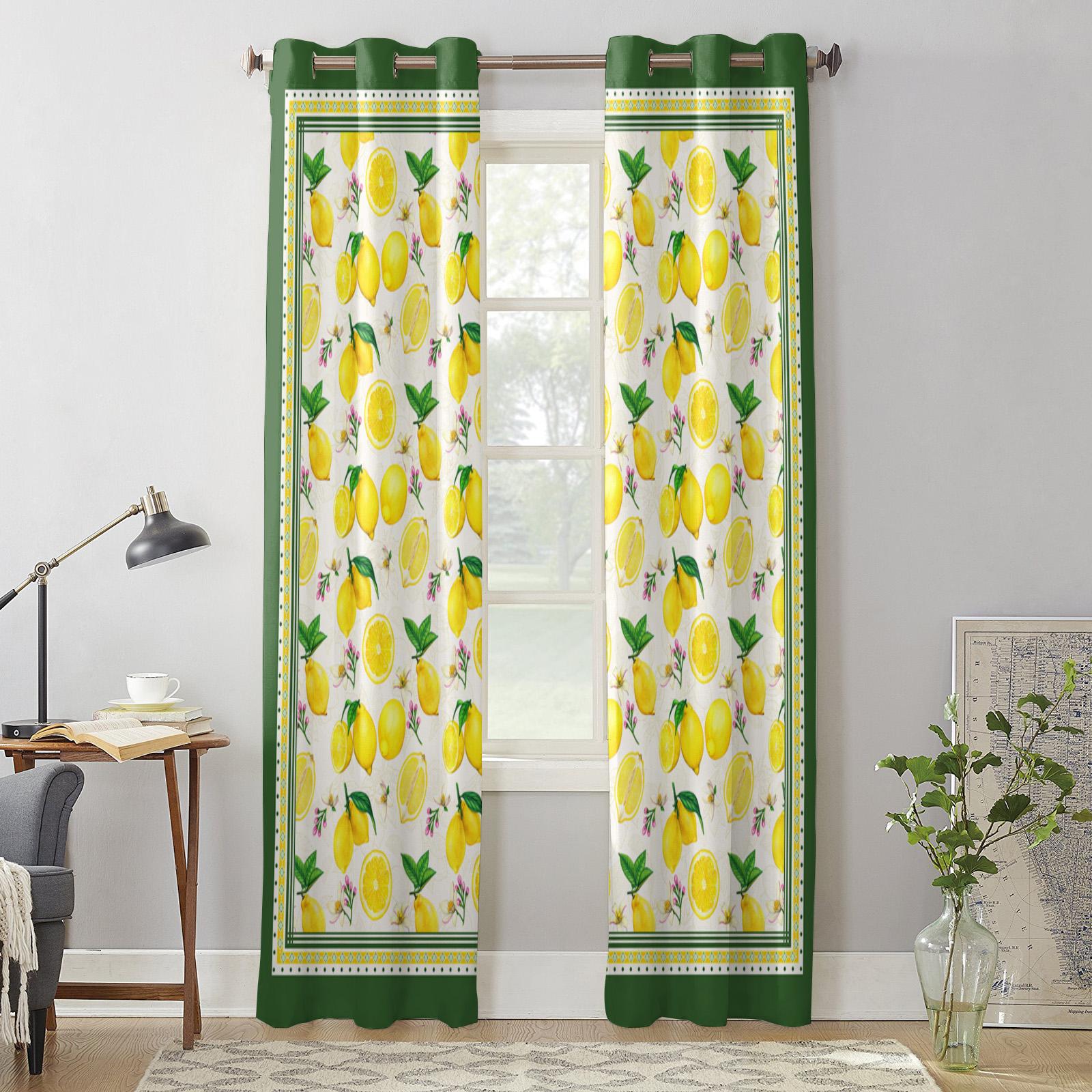 Современные оконные шторы для гостиной — фото 5