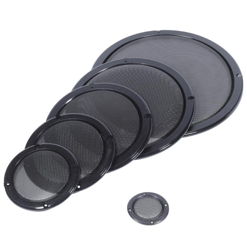 Loudspeaker Grille Speaker Decoration Cover Protective Case for 2-10inch Inches Home Subwoofer Horn Speaker