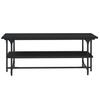  Coffee Table, Black, 100x50x40 Cm, Wood-based Material