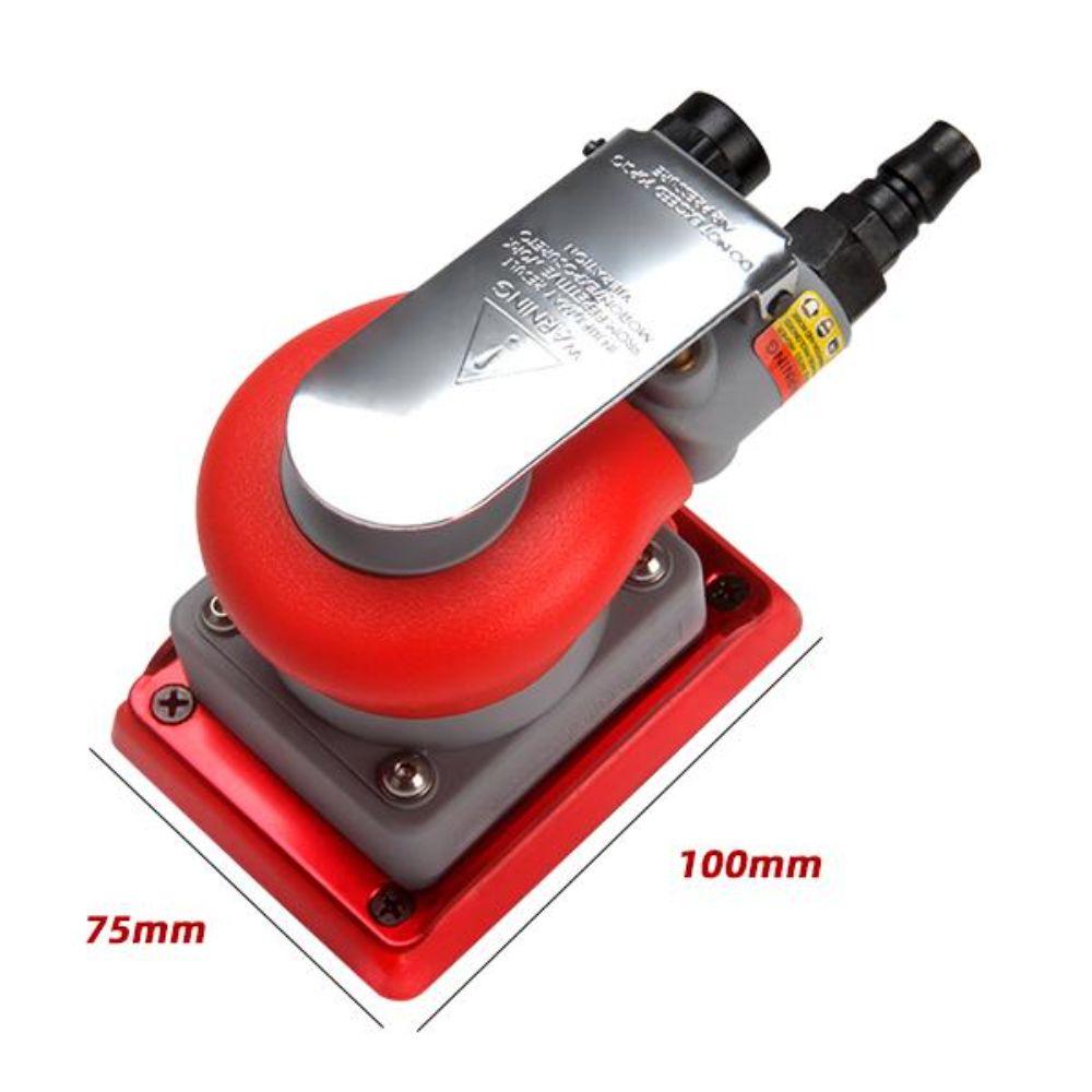 Rectangular Pad Pneumatic Palm Sander Pneumatic Polisher for Flat Surface Sanding and Polishing