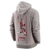 Jordan Sweatshirts Men's Gray Hooded Moderate Regular DJ0208-016